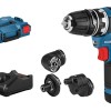 Bosch GSR 12V-35 FC Masina de gaurit si insurubat Li-Ion, 35Nm, 10mm + 2 x acumulatori GBA 12V, 3.0Ah + Incarcator rapid GAL 12V-40 + L-Boxx+Adaptor SDS