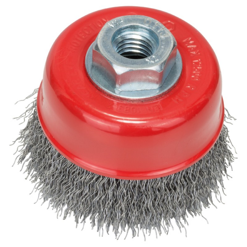 Bosch Perie-oala de sarma ondulata otel, 70mm