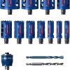 Bosch Set Carote ToughMaterial Expert 20-76mm + burghie si adaptor