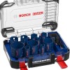 Bosch Set Carote ToughMaterial Expert 20-76mm + burghie si adaptor