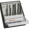 Bosch Set 10 Panze ferastrau vertical Wood Expert Robust Line prindere în T