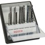 Bosch Set 10 Panze ferastrau vertical Wood Expert Robust Line prindere în T