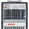 Bosch Set 10 Panze ferastrau vertical Wood Expert Robust Line prindere în T