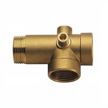 Racord hidrofor  5 cai, FE1"xFI1"xFI1"xFI1/4"xFI1/4", alama