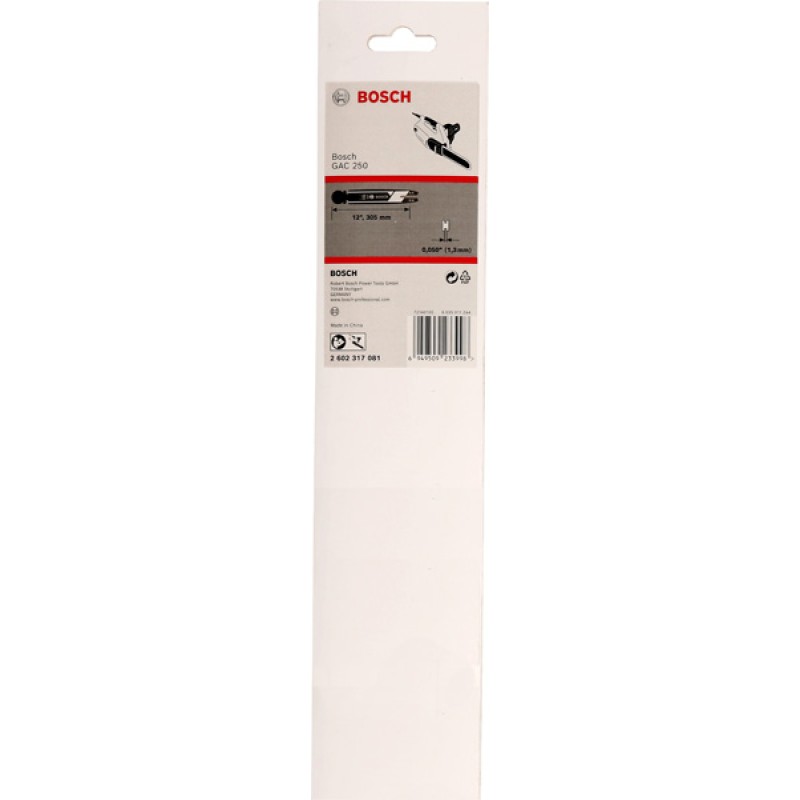 Bosch Sina de ghidare pentru Rail GAC 250, 334x5x60mm