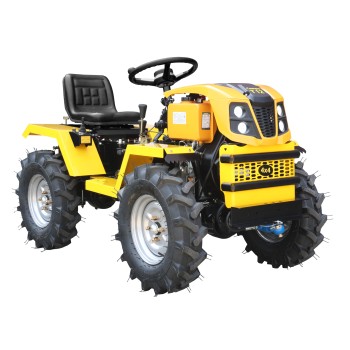 ProGARDEN Campo T12 Minitractor G2.1 4x4, 12CP, diesel, hidraulica fata-spate, roti 6.00-12