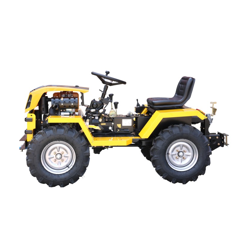 ProGARDEN Campo T12 Minitractor G2.1 4x4, 12CP, diesel, hidraulica fata-spate, roti 6.00-12