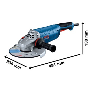 Bosch GWS 27-230 J Polizor unghiular 2700W, 230mm, M14