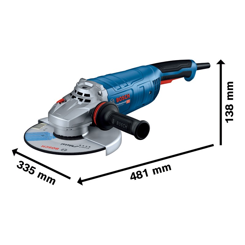 Bosch GWS 27-230 J Polizor unghiular 2700W, 230mm, M14