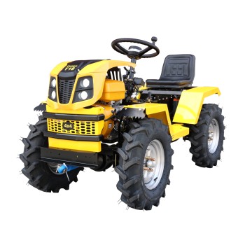 ProGARDEN Campo T18 Minitractor G2.1 4x4, 18CP, benzina, hidraulica fata-spate, roti 6.00-12