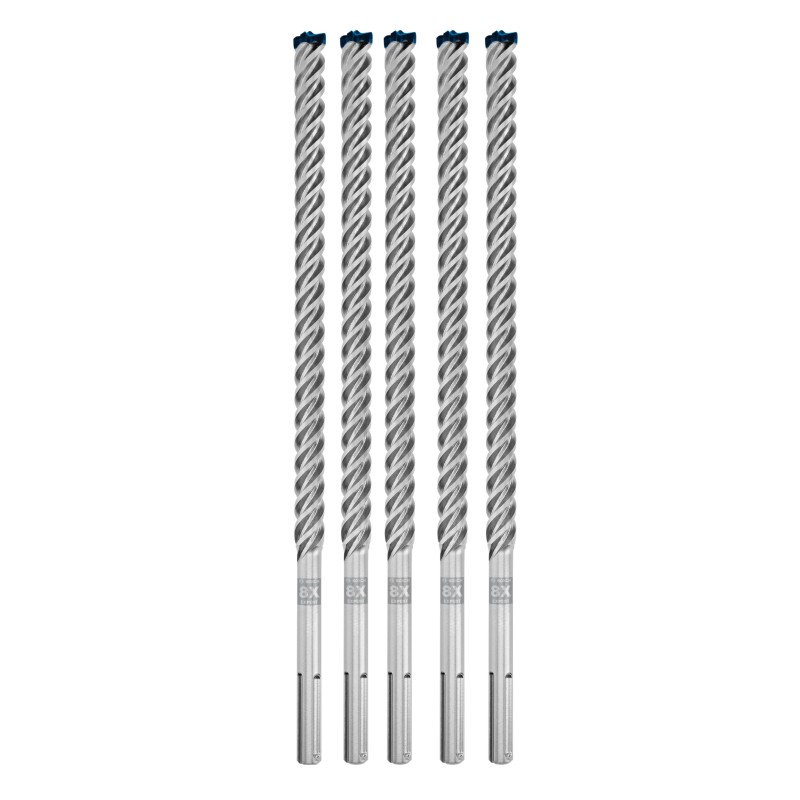 Bosch Set 5 burghie SDS Max-8X, 25x400x520mm