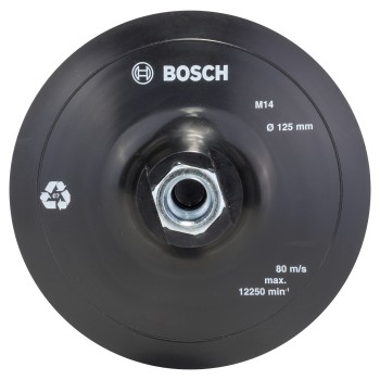 Bosch Placă de şlefuire din cauciuc pentru polizor unghiular, 125mm, M14