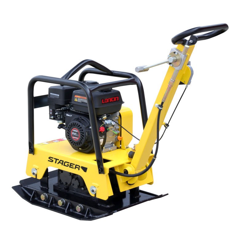 Stager PCR 160E-2 Placa compactoare reversibila 160kg, extensii, motor Loncin G200F