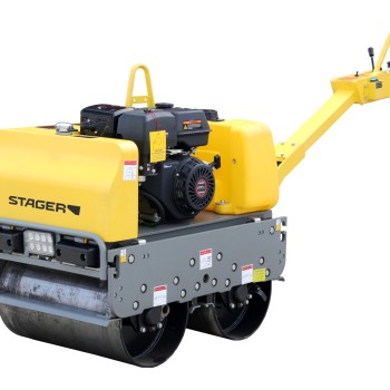 Stager CDV65-2 Cilindru dublu vibrocompactor, motor Loncin G420F
