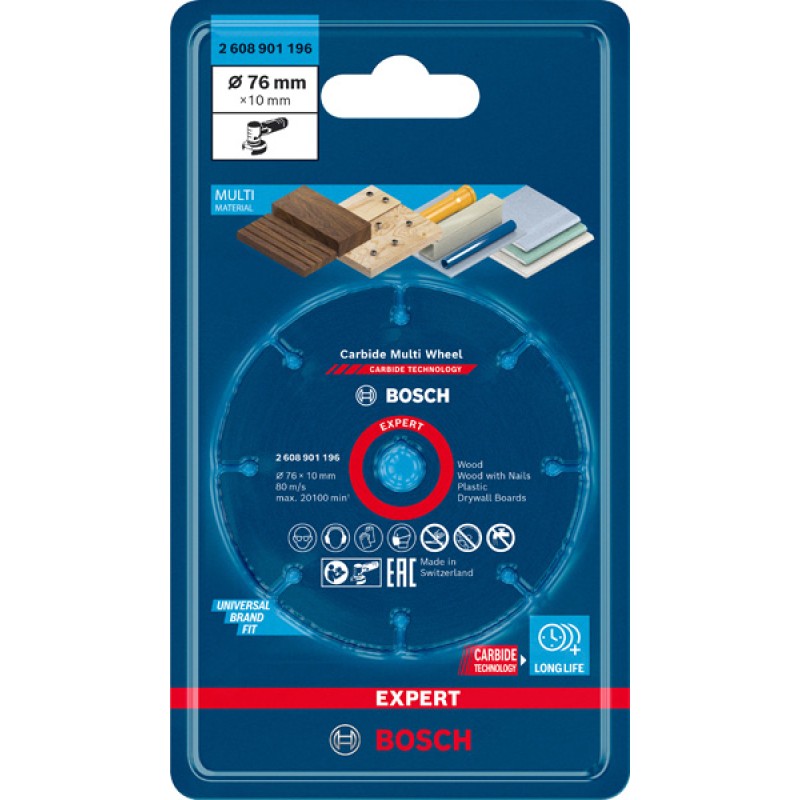 Bosch Disc tăiere Expert Carbide Multi Wheel 10x76mm