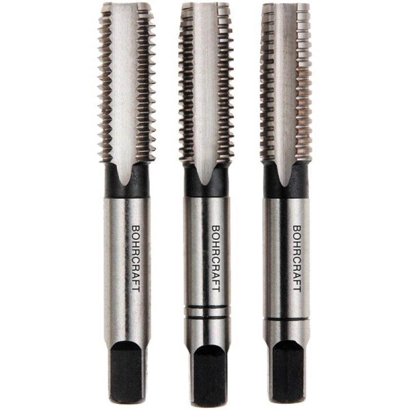 Unior Set 3 tarozi pentru filetare manuala M8, 1.25x6.8x56mm