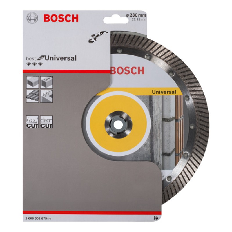 Bosch Disc diamantat Best for Universal Turbo 2.5x22.23x230mm