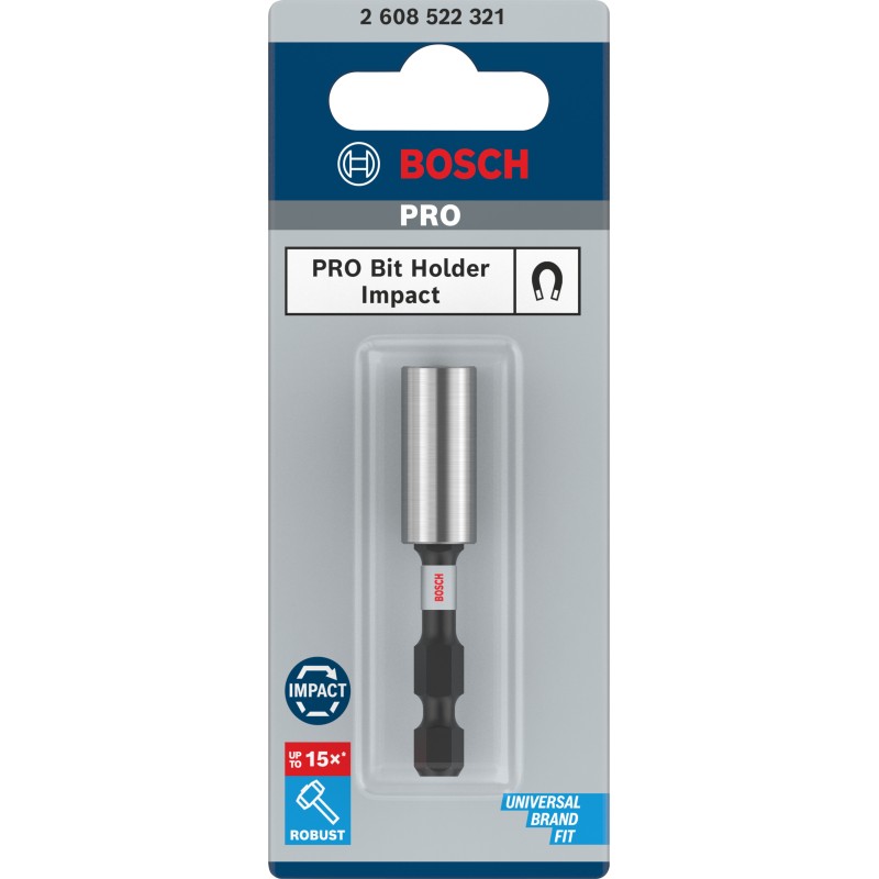 Bosch PRO Port-bit Impact standard 60mm, 1/4"