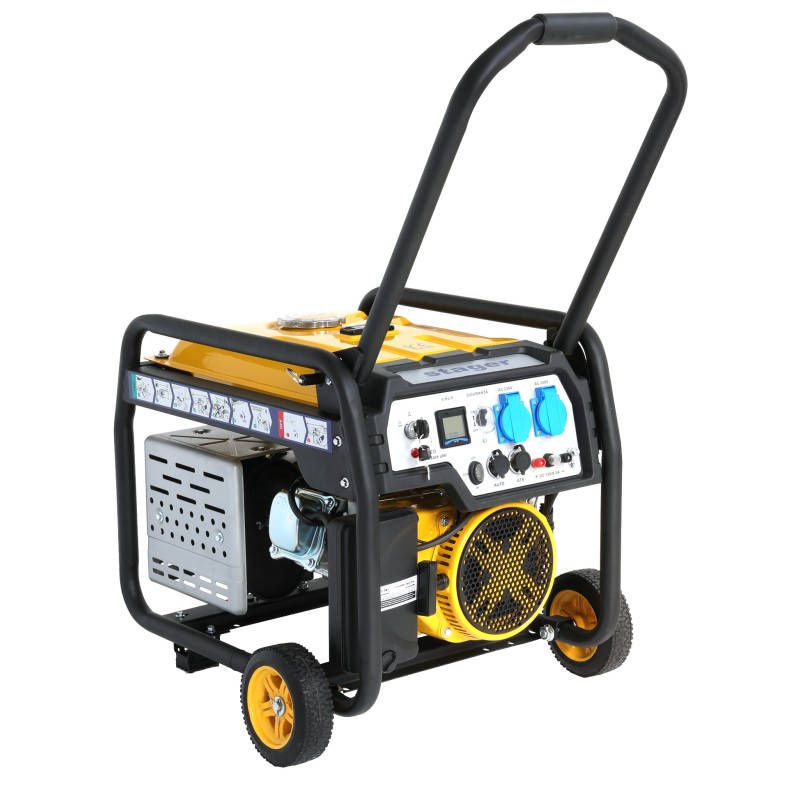 Stager FD 3600ER Automatic Generator curent monofazat, 230V, 3.0kW, benzină, conector ATS, multistart, autonomie pana la 30h