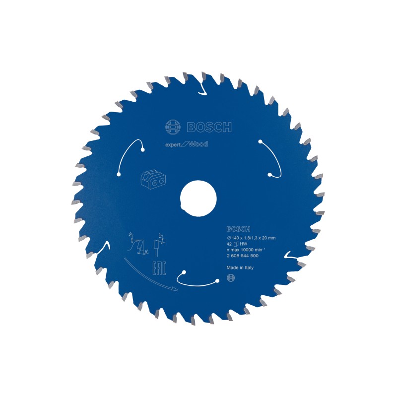 Bosch Panza ferastrau circular Expert for Wood, 140x1.8/1.3x20mm, T42