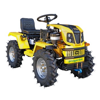 ProGARDEN Campo T18 Minitractor V25.1 4x4, 18CP, benzina, hidraulica fata-spate, roti 6.00-12