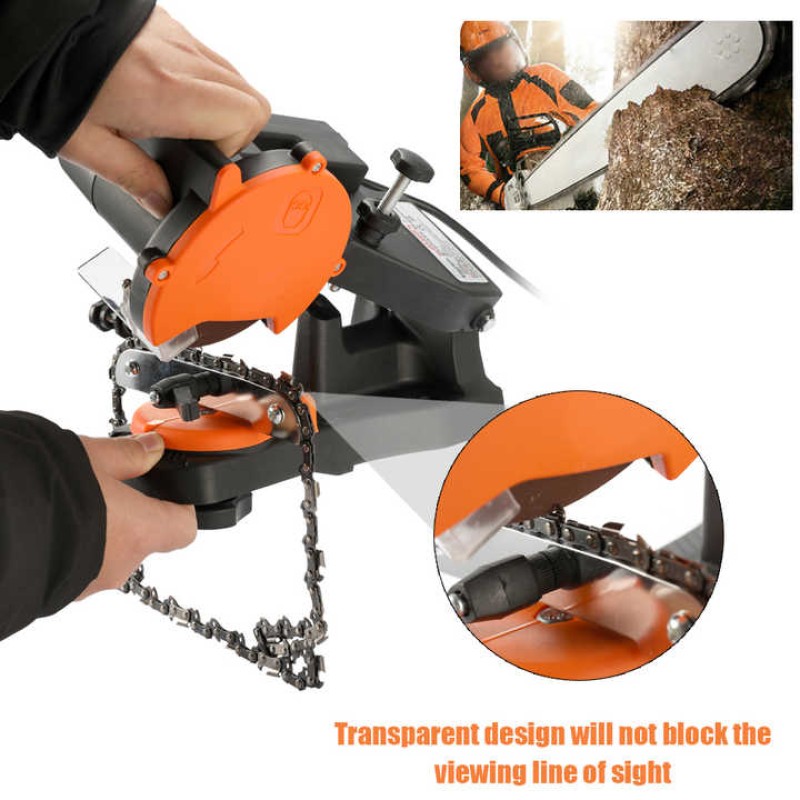 Aparat ascutit lant drujba DDT-ES002,85 W,Viteza maxima: 4000 rpm,Viteza maxima: 5800 rpm,disc inclus