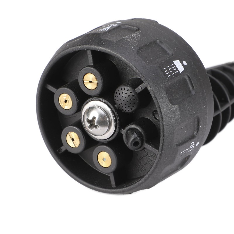 Aparat de spalat cu presiune cu 1 acumulator 4.0AH si incarcator, 24 bari, 6 capete, geanta inclusa - ELPW202501, EMTOP