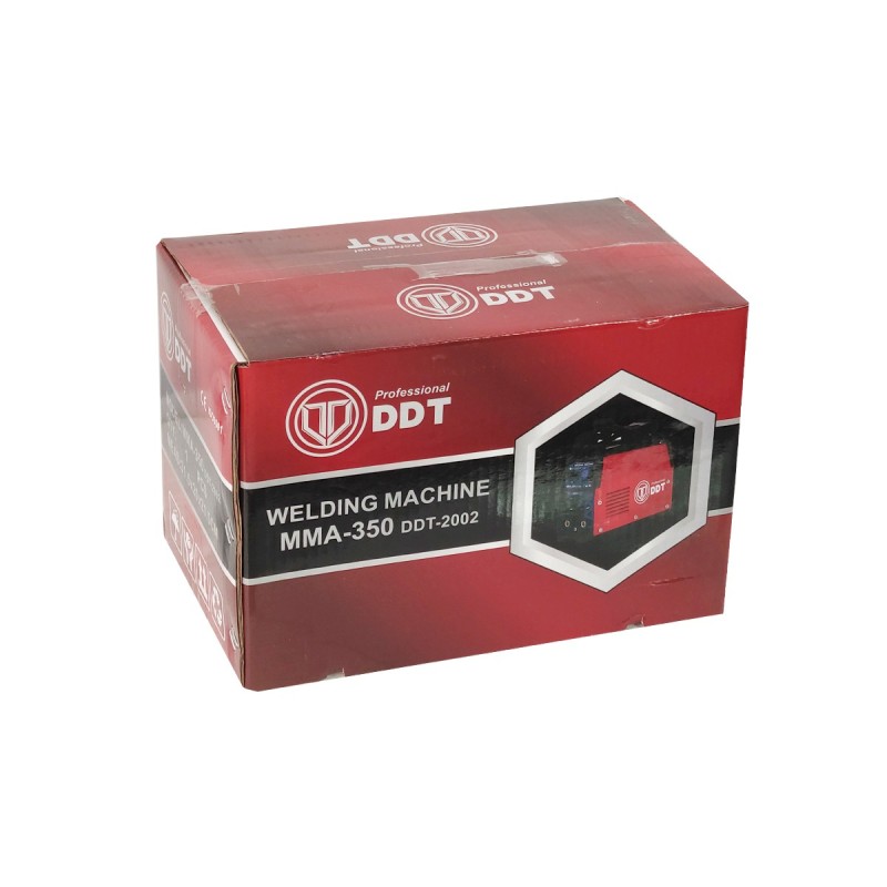 Aparat de sudura DDT PROFESSIONAL DDT-2002 , MMA 350A, afisaj electronic LCD, Invertor, tehnologie inalta