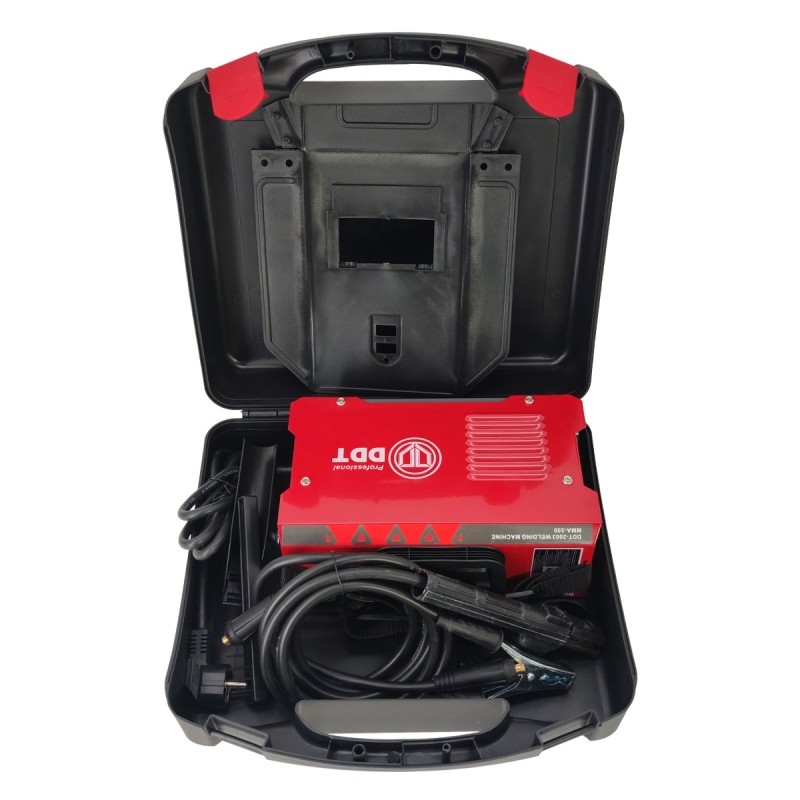 Aparat de sudura tip invertor, DDT PROFESSIONAL DDT-2003, MMA 350A, afisaj electronic LCD, tehnologie inalta, cutie transport