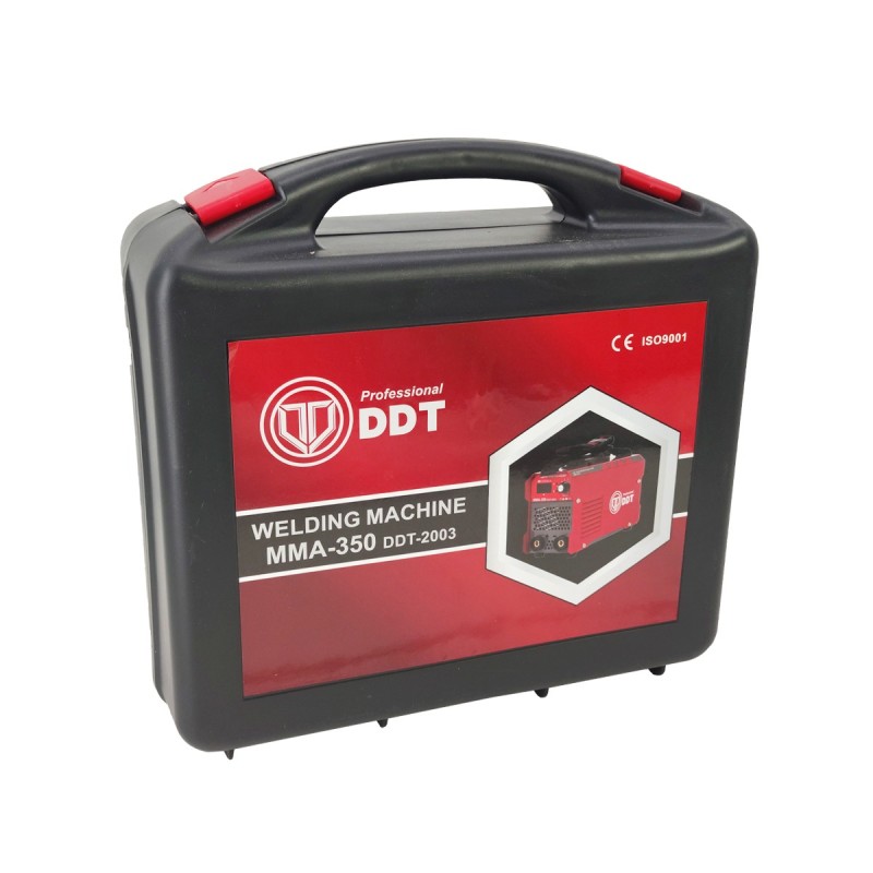 Aparat de sudura tip invertor, DDT PROFESSIONAL DDT-2003, MMA 350A, afisaj electronic LCD, tehnologie inalta, cutie transport