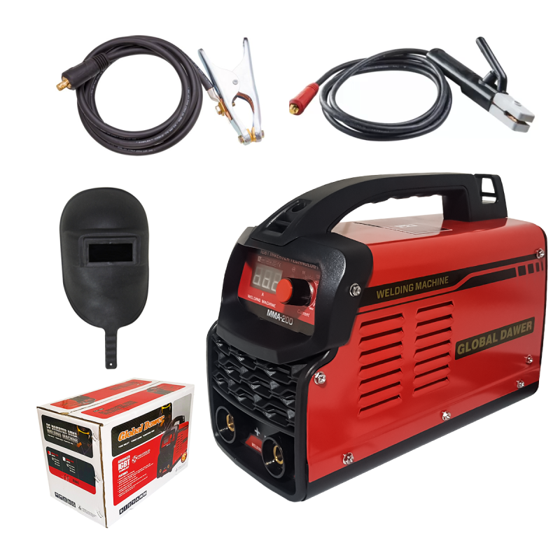 Invertor de sudura MMA, Global Dawer, 200 A, 2 - 3.2 mm