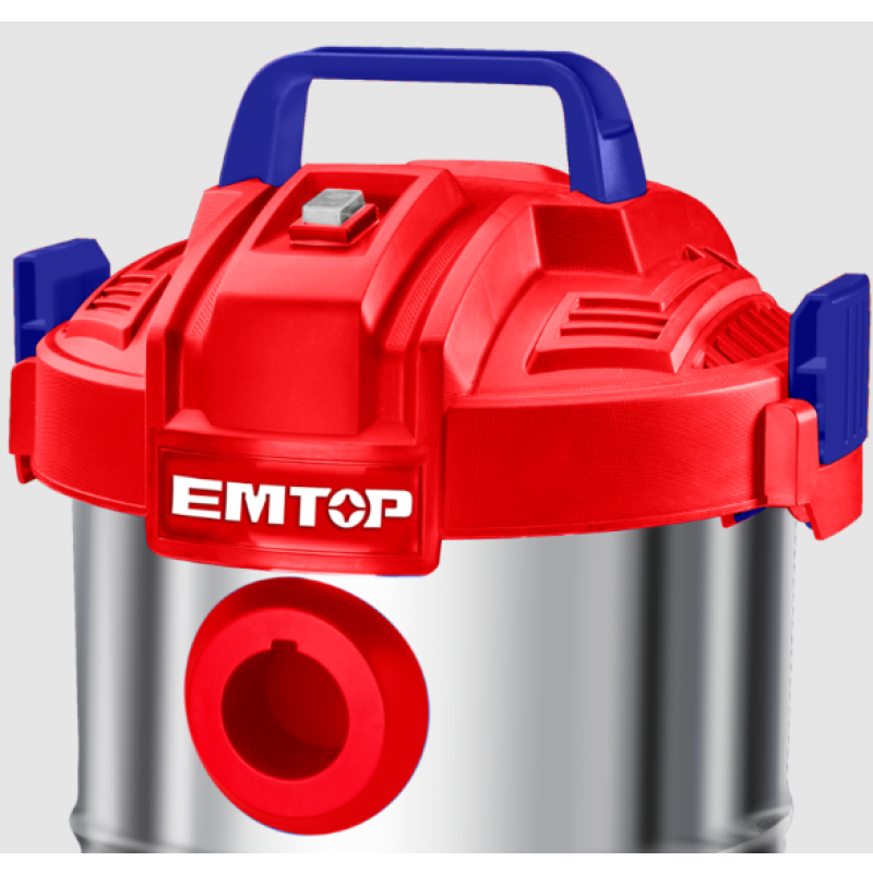 Aspirator electric 12L, curatare umeda si uscata, filtru HEPA - EVCR0801, EMTOP