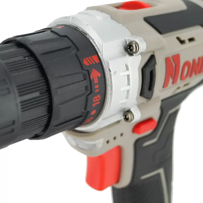 Masina de gaurit si insurubat cu 2 acumulatori Number One Promo, 20 V, 2.0 Ah, 32 Nm, 400 rpm insurubare, 1400 rpm gaurire