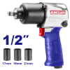 Pistol pneumatic 1 2  , 610Nm, 3 capete (17mm,19mm,21mm) - EATL126801 EMTOP - EATL126801, EMTOP