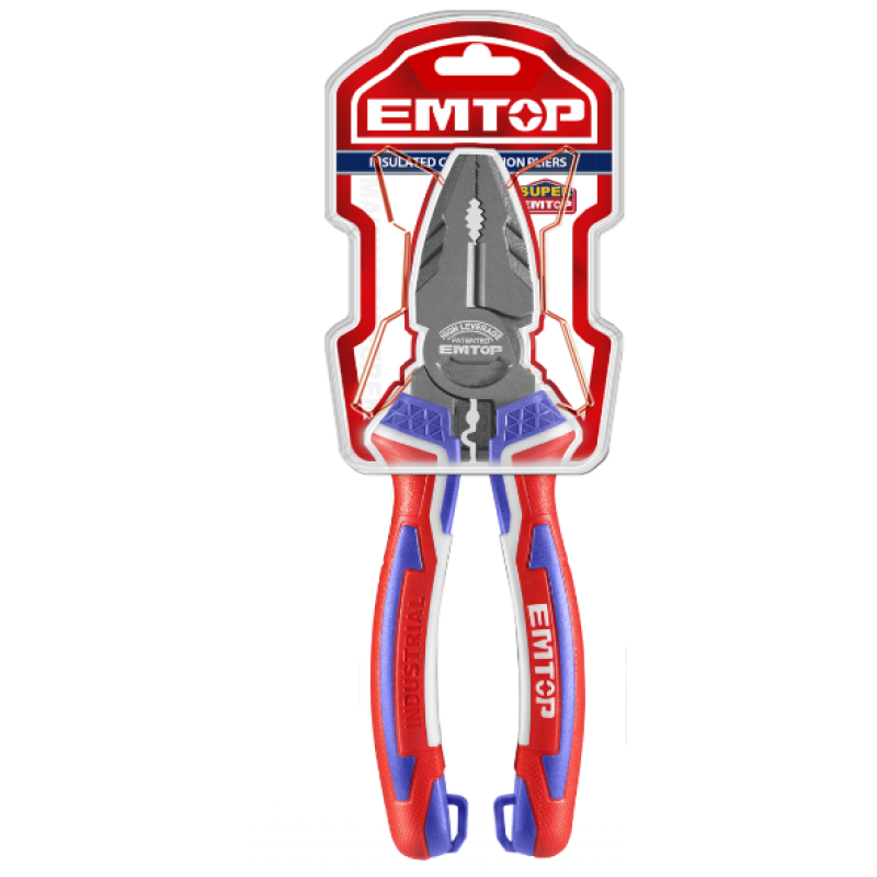 Cleste combinat cu efect de parghie ridicat, 200mm (8  ) - EPLRC0821, EMTOP