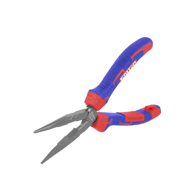 Cleste cu varf lung cu efect de parghie mare, 200mm (8  ) - EPLRL0821, EMTOP