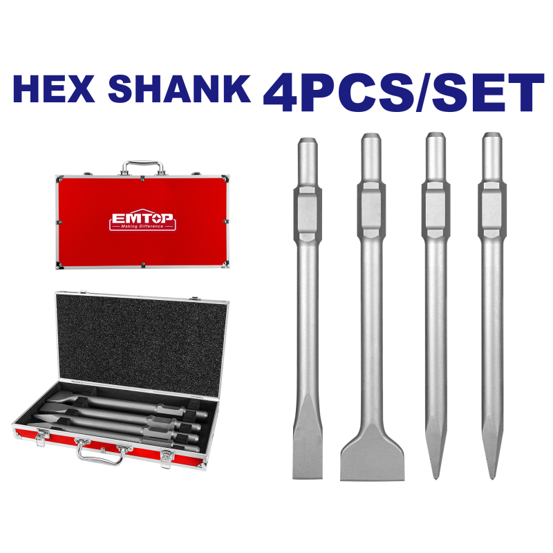 Dalta hexagonala, 4 buc, compatibile cu EDBRH1703, ULDBRH1703, EDBRH1701, ULDBRH1701 - ECHS0304375, EMTOP