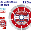 Disc diamantat taiere uscata umeda, 125mm - EDDC011252, EMTOP