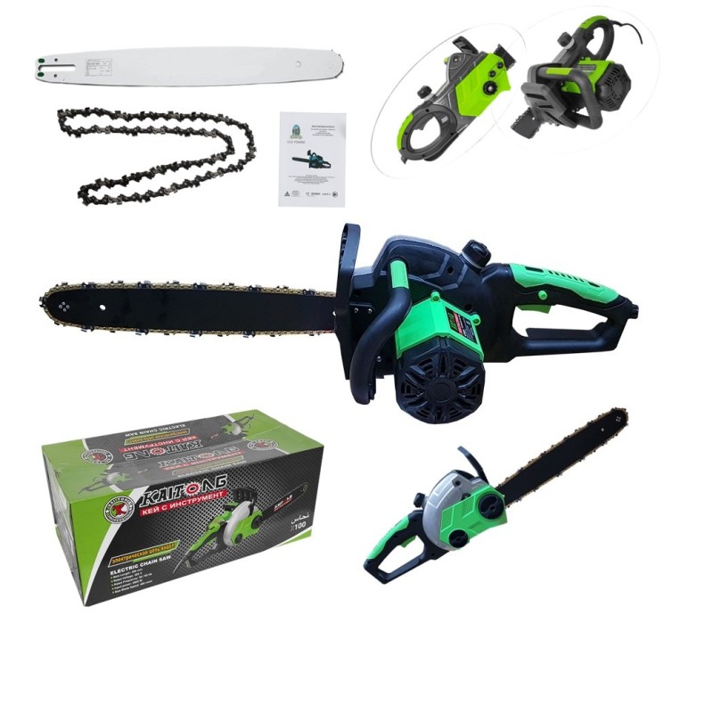 Drujba electrica Kaitong KT-6002, 2800 W, lama 40 cm