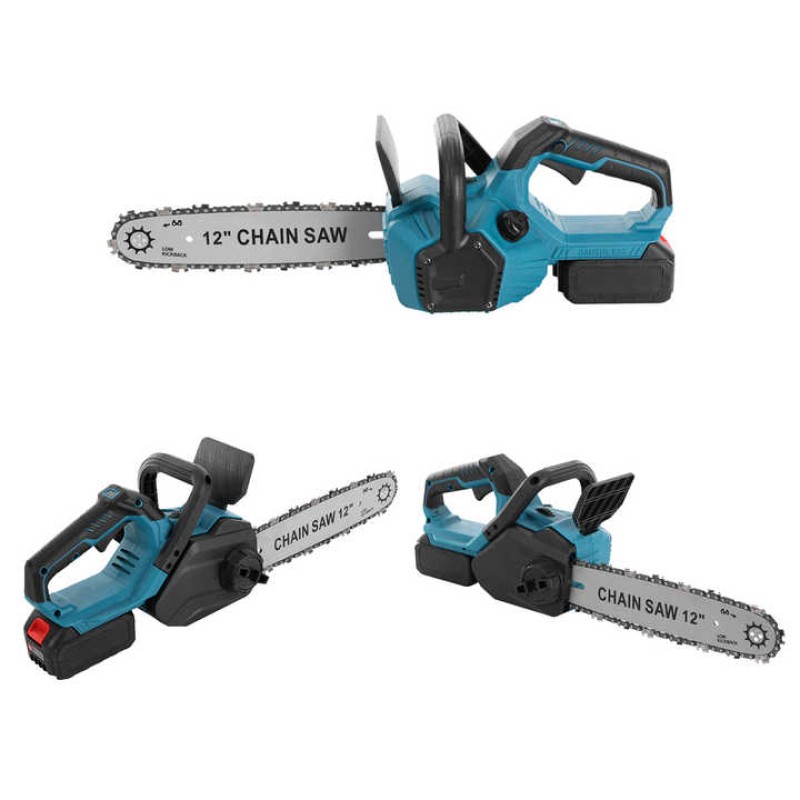 Drujba  mini fierastrau cu acumulator DDT-CRISTAL, 21V,4A,Brushless, Motor fara perii, 3500 W, Lubrifiere automata a lantului, Lungimea lamei de 40 cm, Ideala pentru lemne de foc si taierea copacilor