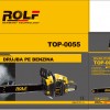 Drujba pe benzina, ROLF-DDT TOP-0055, 3000rpm, demaror metal, 4.7 cp, Germany