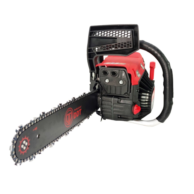 Drujba pe benzina , motor 2 Timpi , 2 lame + 2 lanturi , 4,8 cp putere , demaror magneziu Easy-Start