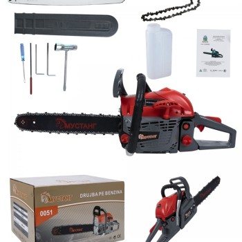 Drujba pe benzina Mustang 0051, 52 CC, 5 Cp, lama 40 cm