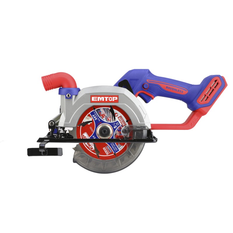 Fierastrau circular cu 1 acumulator 4.0AH, 140mm - ELCS14021, EMTOP