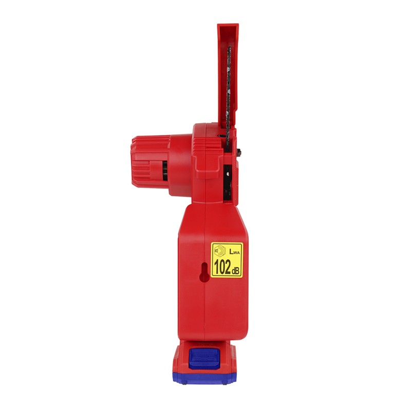 Mini fierastrau cu 1 acumulator 2.0Ah, lama 13cm (5  ) - ELGA20581, EMTOP