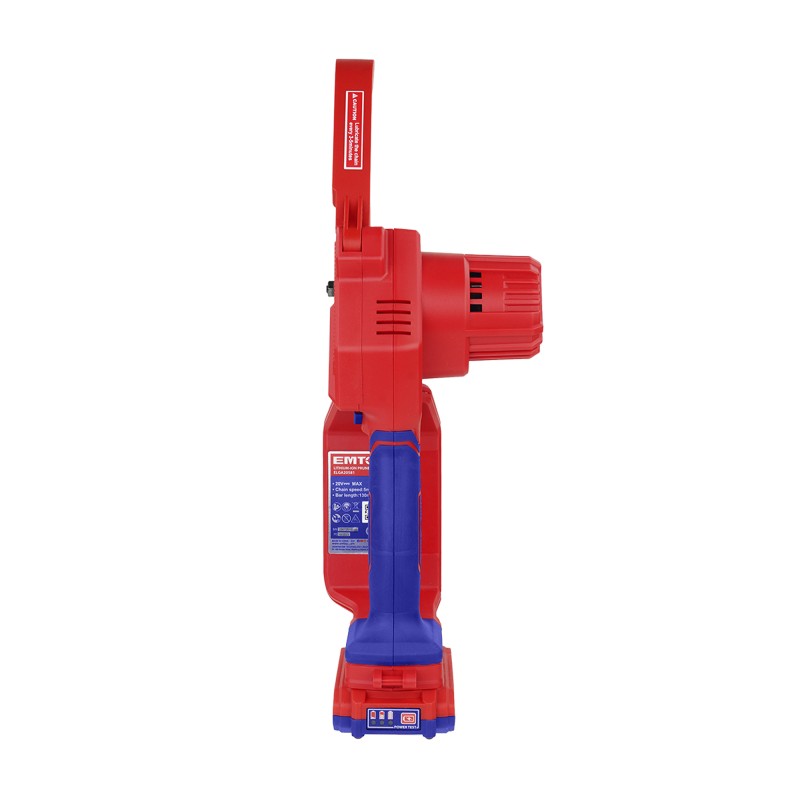 Mini fierastrau cu 1 acumulator 2.0Ah, lama 13cm (5  ) - ELGA20581, EMTOP