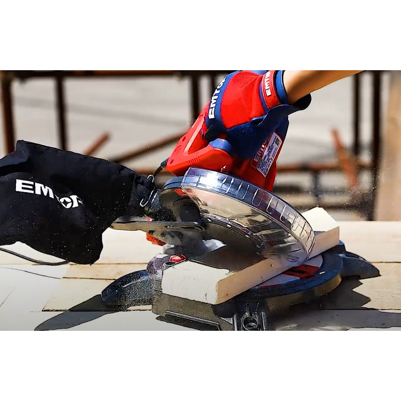 Fierastrau circular electric de banc, unghi reglabil  0-45 - EMSW14001, EMTOP