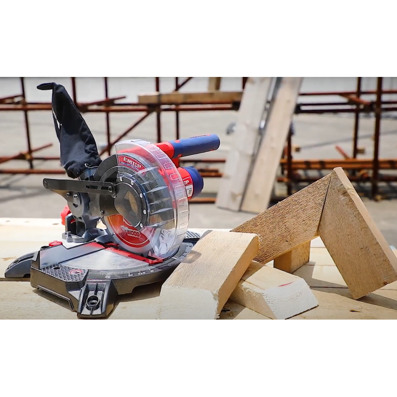 Fierastrau circular electric de banc, unghi reglabil  0-45 - EMSW14001, EMTOP