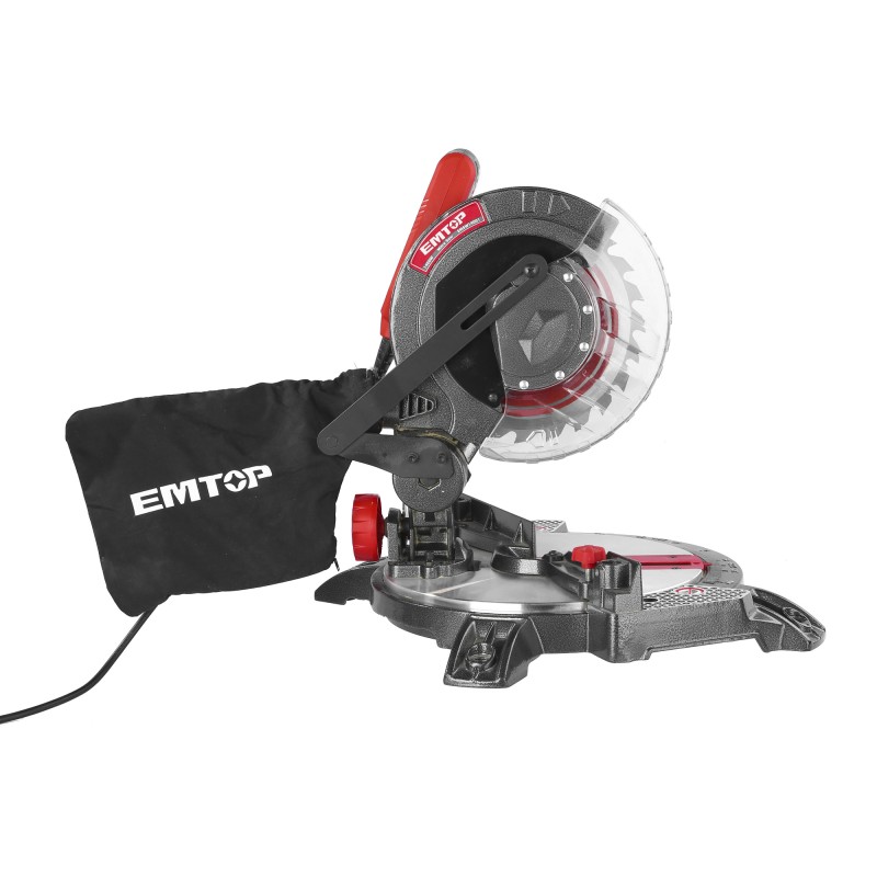 Fierastrau circular electric de banc, unghi reglabil  0-45 - EMSW14001, EMTOP