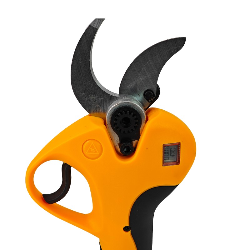 Foarfeca de gradina cu acumulator DDT-CRISTAL, 24 V, 2 Ah, deschidere max 45 mm, indicator procentaj baterie